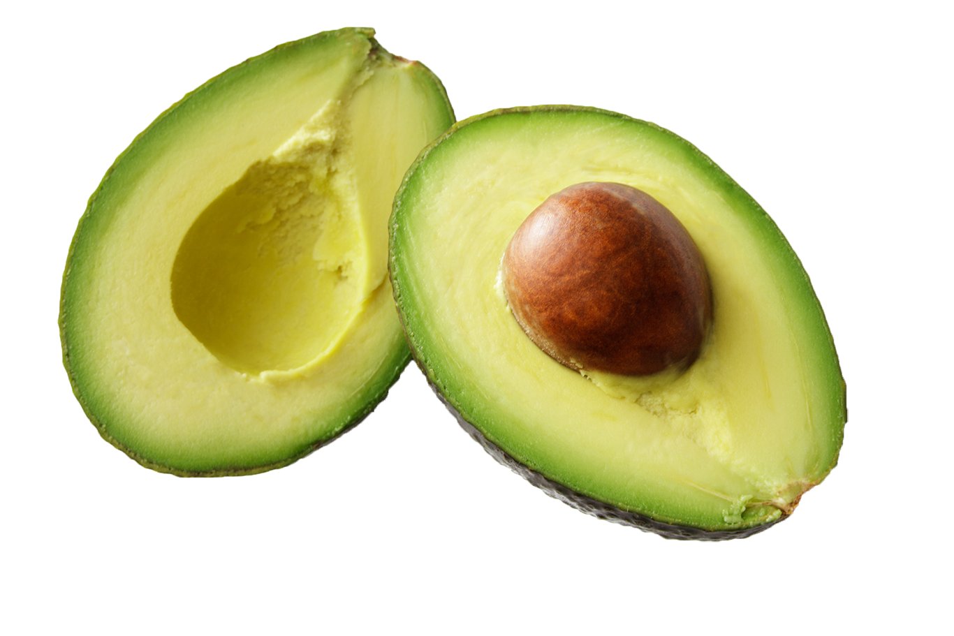 halved avocado for online nutrition coaching